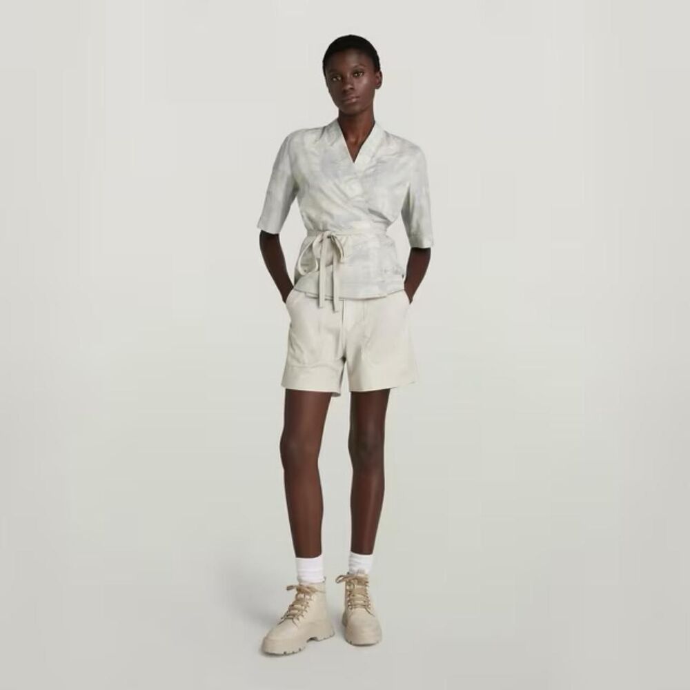 G-star-raw Women's Cream and White Shirt
